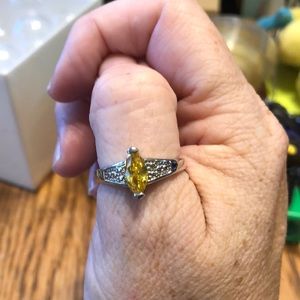 Citrine ring